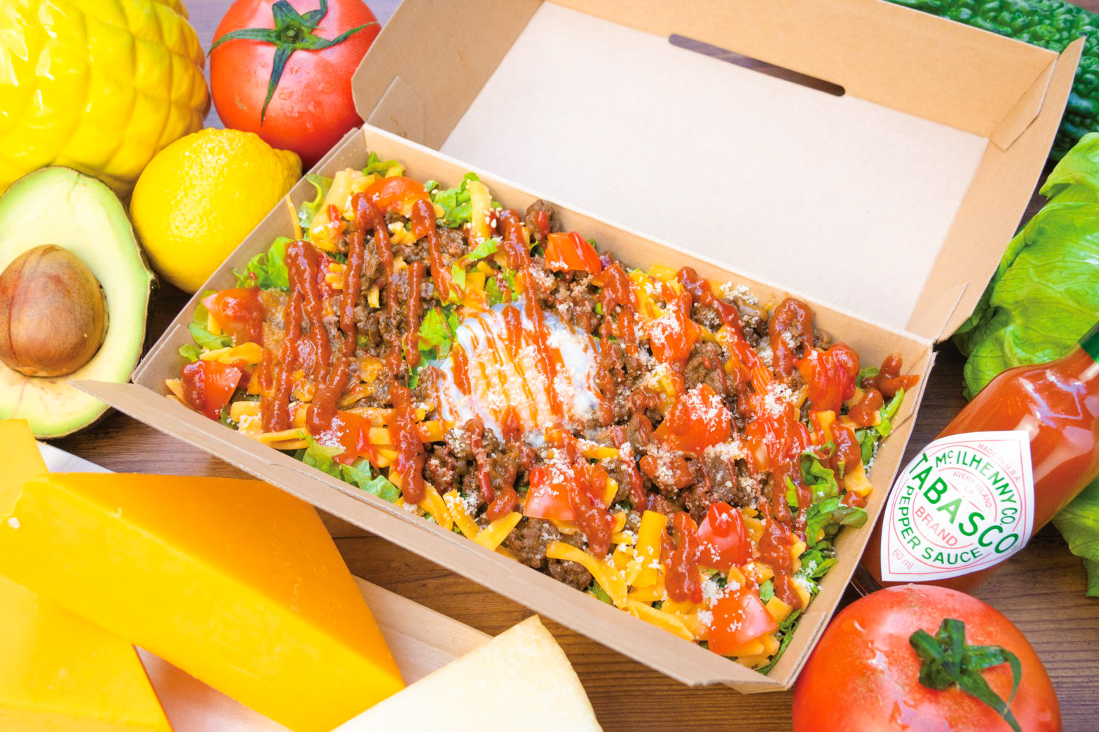 スパイシーチリタコライス