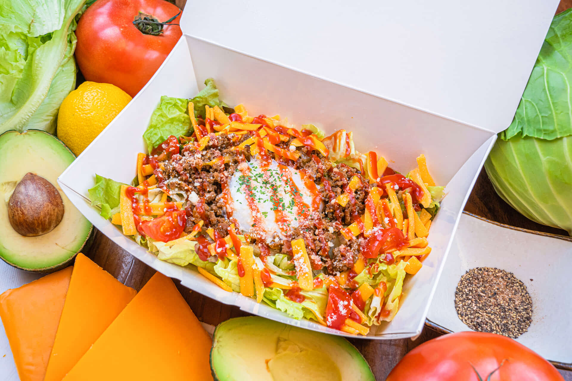 ペッパータコライス