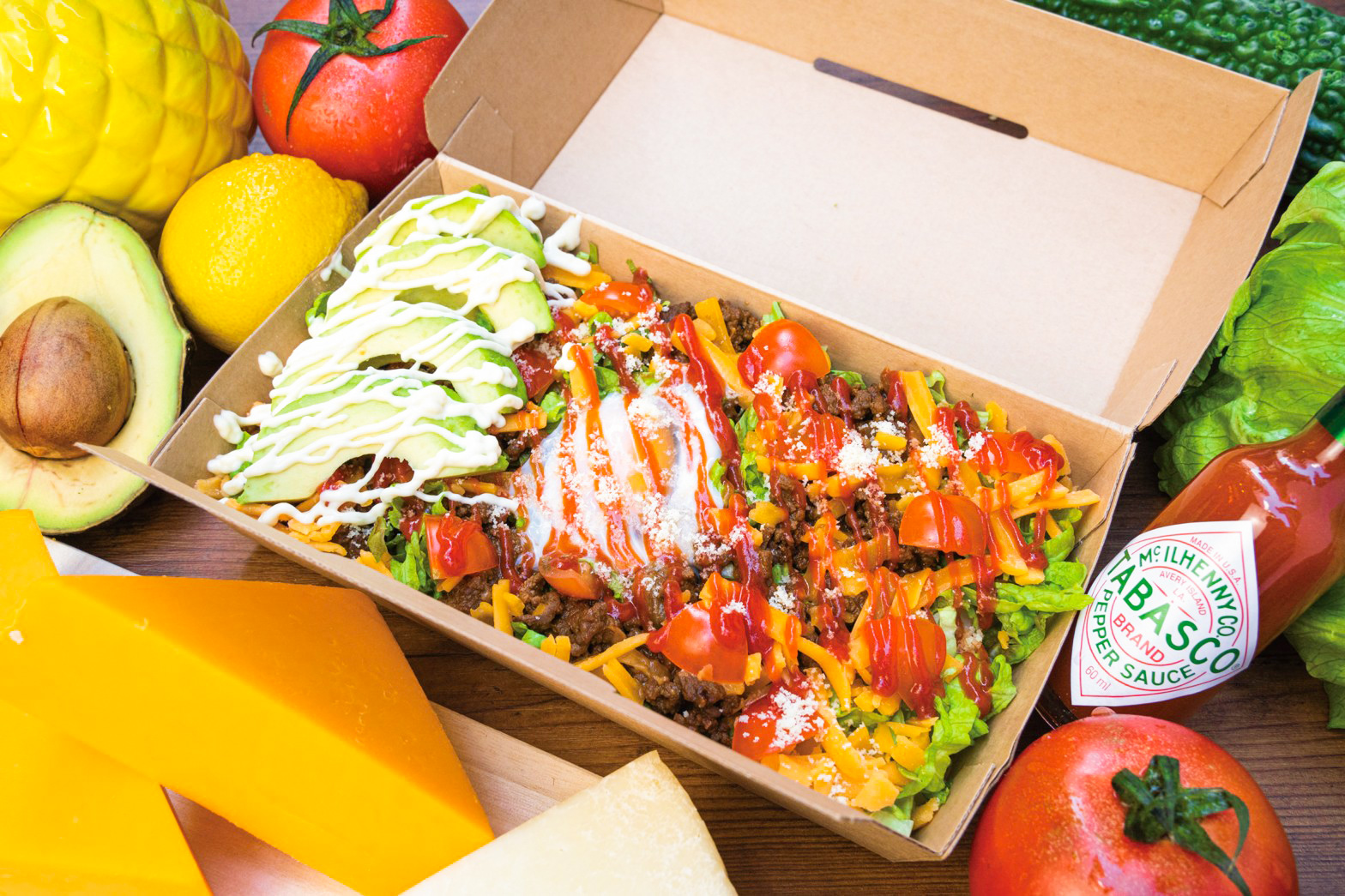 アボカドタコライス